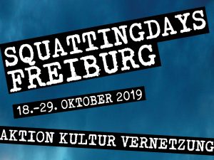Squatting Days Freiburg